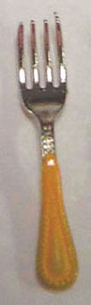 Dollhouse Miniature 12Pc. Flatware Set-Orange